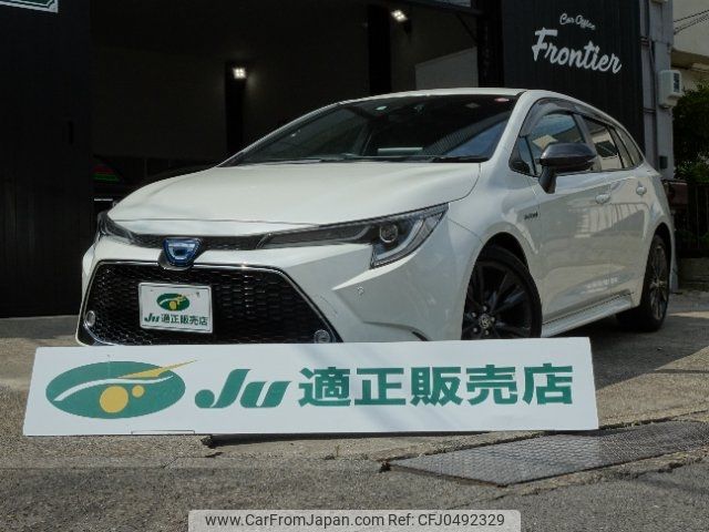 toyota corolla-touring-wagon 2020 -TOYOTA 【名古屋 307ﾋ3719】--Corolla Touring ZWE211W--6027639---TOYOTA 【名古屋 307ﾋ3719】--Corolla Touring ZWE211W--6027639- image 1