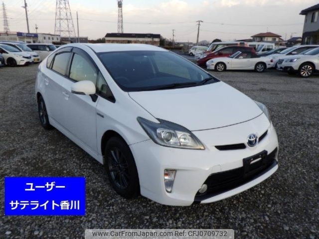 toyota prius 2012 -TOYOTA--Prius ZVW30-5455524---TOYOTA--Prius ZVW30-5455524- image 1