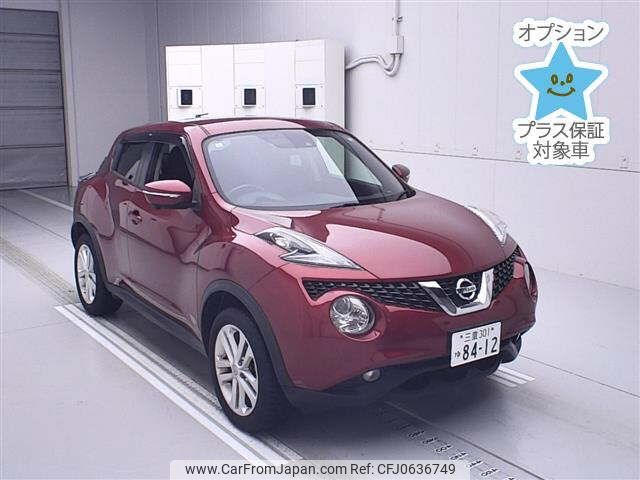 nissan juke 2019 -NISSAN 【三重 301ﾕ8412】--Juke YF15--601697---NISSAN 【三重 301ﾕ8412】--Juke YF15--601697- image 1