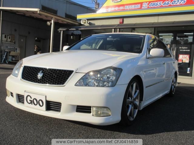 toyota crown 2006 -TOYOTA 【福山 325の0002】--Crown GRS180--GRS180-0047517---TOYOTA 【福山 325の0002】--Crown GRS180--GRS180-0047517- image 1