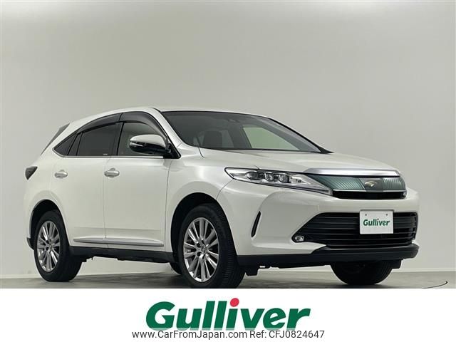 toyota harrier 2018 -TOYOTA--Harrier DBA-ZSU60W--ZSU60-0137427---TOYOTA--Harrier DBA-ZSU60W--ZSU60-0137427- image 1