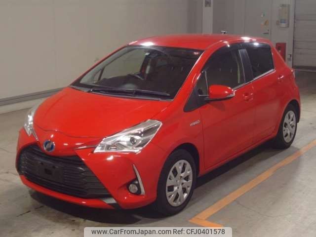 toyota vitz 2019 -TOYOTA--Vitz DAA-NHP130--NHP130-4018612---TOYOTA--Vitz DAA-NHP130--NHP130-4018612- image 1