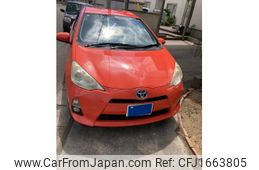 toyota aqua 2012 CFJ1663805