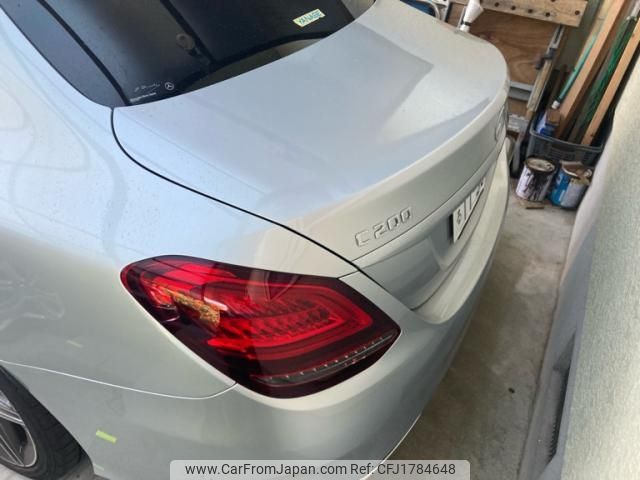 mercedes-benz c-class 2019 CFJ1784648 image 2