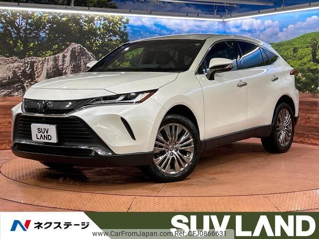 toyota harrier 2021 quick_quick_MXUA80_MXUA80-0035640 image 1