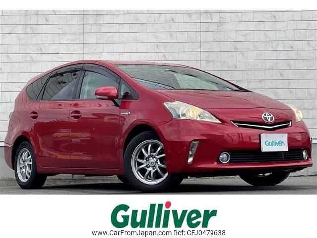 toyota prius-α 2013 -TOYOTA--Prius α DAA-ZVW40W--ZVW40-3077349---TOYOTA--Prius α DAA-ZVW40W--ZVW40-3077349- image 1