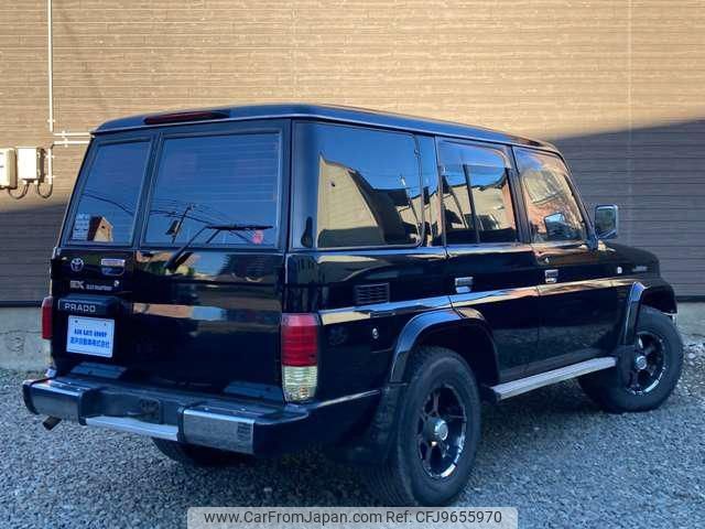 toyota land-cruiser-prado 1993 -TOYOTA 【札幌 100ﾅ4909】--Land Cruiser Prado KZJ78W--0007516---TOYOTA 【札幌 100ﾅ4909】--Land Cruiser Prado KZJ78W--0007516- image 2