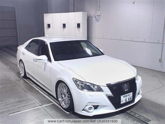 toyota crown 2013 -TOYOTA 【尾張小牧 343ﾌ666】--Crown AWS210--6004265---TOYOTA 【尾張小牧 343ﾌ666】--Crown AWS210--6004265- image 1