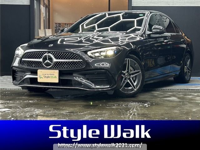 mercedes-benz c-class 2022 -MERCEDES-BENZ--Benz C Class 5AA-206043C--W1K2060432R032059---MERCEDES-BENZ--Benz C Class 5AA-206043C--W1K2060432R032059- image 1