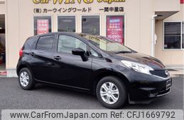nissan note 2016 CFJ1669792