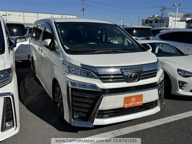 toyota vellfire 2018 -TOYOTA--Vellfire DBA-AGH30W--AGH30-0180389---TOYOTA--Vellfire DBA-AGH30W--AGH30-0180389- image 1