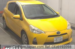 toyota aqua 2013 -TOYOTA 【宮城 531ﾈ5103】--AQUA NHP10-2175873---TOYOTA 【宮城 531ﾈ5103】--AQUA NHP10-2175873-