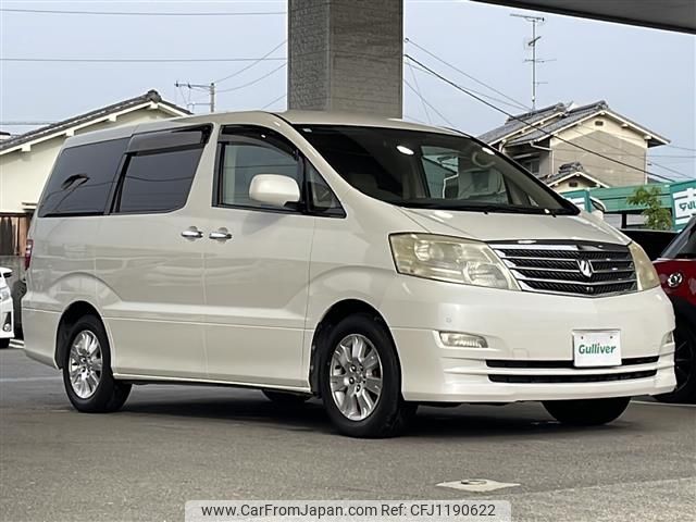 toyota alphard 2006 -TOYOTA--Alphard DBA-ANH10W--ANH10-0151080---TOYOTA--Alphard DBA-ANH10W--ANH10-0151080- image 1