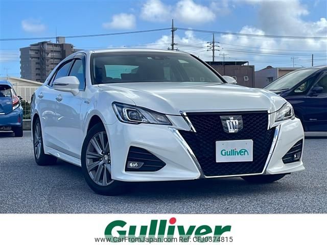 toyota crown 2018 -TOYOTA--Crown DAA-AWS210--AWS210-6135137---TOYOTA--Crown DAA-AWS210--AWS210-6135137- image 1