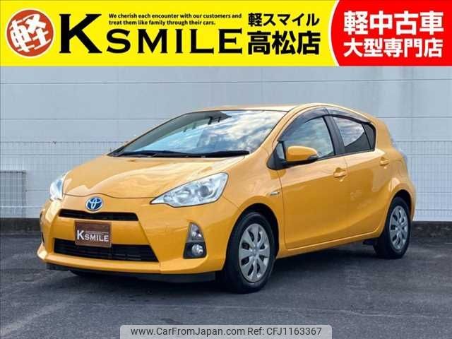 toyota aqua 2012 -TOYOTA--AQUA DAA-NHP10--NHP10-2129787---TOYOTA--AQUA DAA-NHP10--NHP10-2129787- image 1