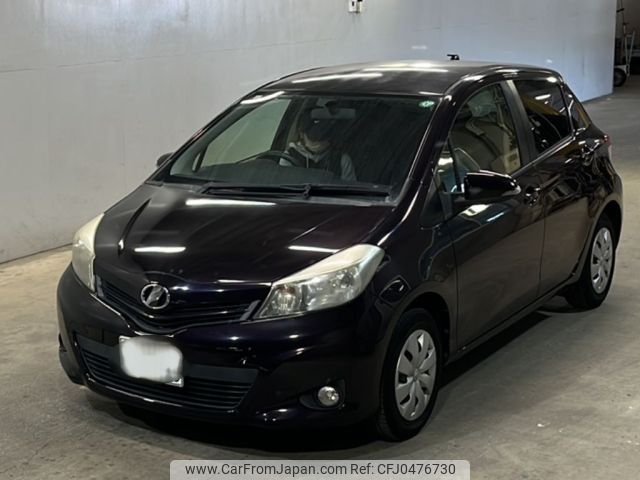 toyota vitz 2013 -TOYOTA 【北九州 533ら206】--Vitz KSP130-2076501---TOYOTA 【北九州 533ら206】--Vitz KSP130-2076501- image 1