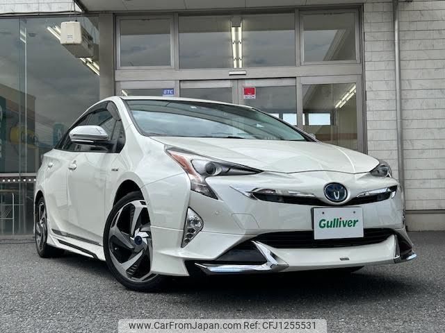 toyota prius 2016 -TOYOTA--Prius DAA-ZVW55--ZVW55-8035606---TOYOTA--Prius DAA-ZVW55--ZVW55-8035606- image 1
