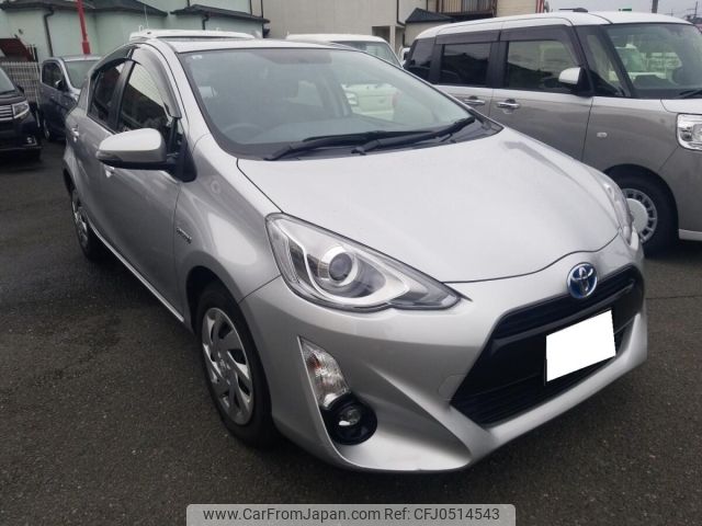 toyota aqua 2015 -TOYOTA 【京都 502の1107】--AQUA NHP10-6416143---TOYOTA 【京都 502の1107】--AQUA NHP10-6416143- image 1