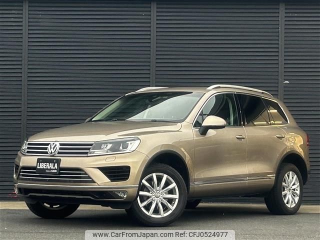 volkswagen touareg 2015 -VOLKSWAGEN--VW Touareg DBA-7PCGRS--WVGZZZ7PZFD012333---VOLKSWAGEN--VW Touareg DBA-7PCGRS--WVGZZZ7PZFD012333- image 1