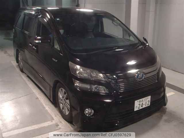 toyota vellfire 2012 -TOYOTA 【青森 330ﾀ2412】--Vellfire ATH20W-8001271---TOYOTA 【青森 330ﾀ2412】--Vellfire ATH20W-8001271- image 1