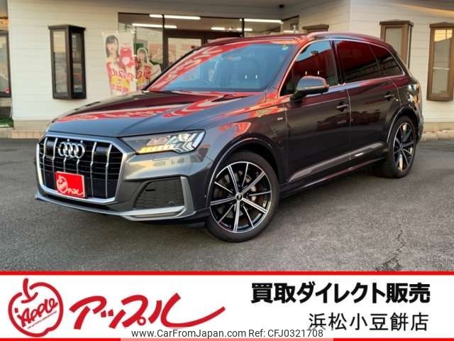 audi q7 2021 -AUDI 【浜松 341 38】--Audi Q7 ABA-4MCYRA--WAUZZZ4M8MD007823---AUDI 【浜松 341 38】--Audi Q7 ABA-4MCYRA--WAUZZZ4M8MD007823- image 1