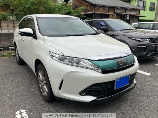 toyota harrier 2017 -TOYOTA--Harrier DBA-ZSU60W--ZSU60-0134080---TOYOTA--Harrier DBA-ZSU60W--ZSU60-0134080- image 1