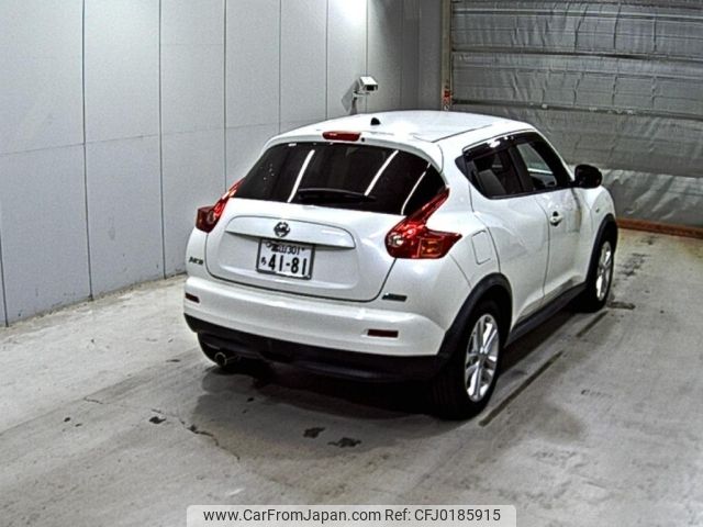 nissan juke 2012 -NISSAN 【富山 301ち4181】--Juke YF15--YF15-205366---NISSAN 【富山 301ち4181】--Juke YF15--YF15-205366- image 2