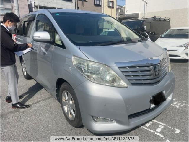 toyota alphard 2009 -TOYOTA--Alphard DBA-ANH25W--ANH25-8009039---TOYOTA--Alphard DBA-ANH25W--ANH25-8009039- image 1