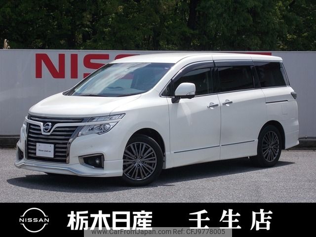 nissan elgrand 2015 -NISSAN--Elgrand DBA-TE52--TE52-080650---NISSAN--Elgrand DBA-TE52--TE52-080650- image 1