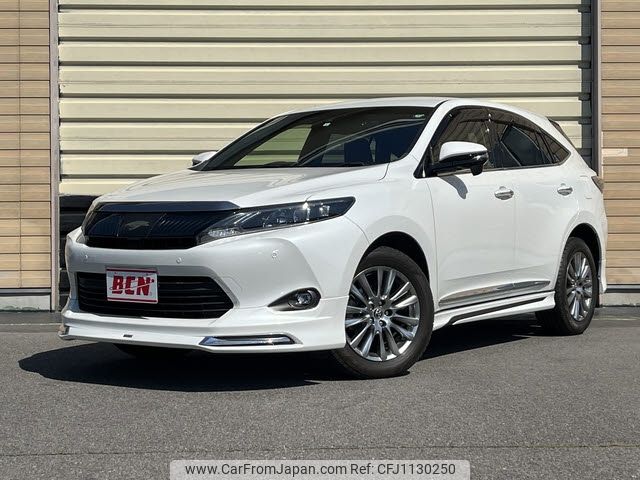 toyota harrier 2015 -TOYOTA--Harrier DBA-ZSU60W--ZSU60-0045527---TOYOTA--Harrier DBA-ZSU60W--ZSU60-0045527- image 1