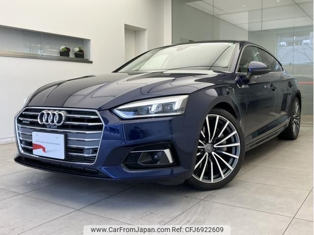 audi a5-sportback 2019 quick_quick_DBA-F5CYRL_WAUZZZF50KA076820 image 1