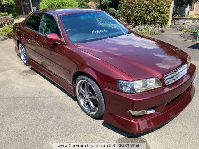 toyota chaser 1998 -TOYOTA 【横浜 329ﾏ5797】--Chaser GF-JZX100--JZX100-0098732---TOYOTA 【横浜 329ﾏ5797】--Chaser GF-JZX100--JZX100-0098732- image 1