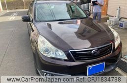 subaru outback 2012 CFJ1834738