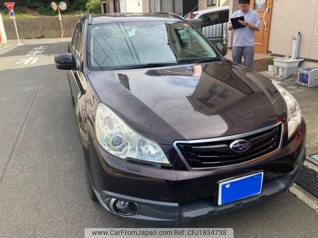 subaru outback 2012 CFJ1834738 image 1