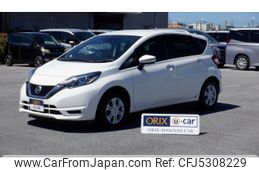 nissan note 2018 CFJ5308229