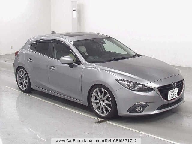 mazda axela 2014 -MAZDA 【広島 302ﾁ5324】--Axela BM2FS--104812---MAZDA 【広島 302ﾁ5324】--Axela BM2FS--104812- image 1