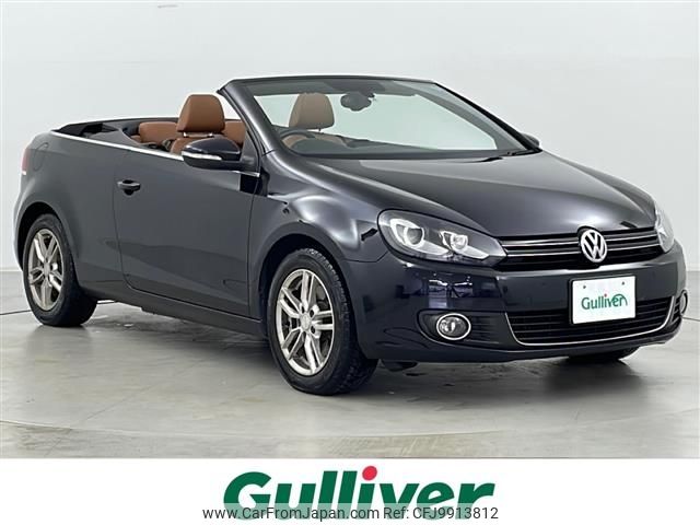 volkswagen golf-convertible 2012 -VOLKSWAGEN--VW Golf Cabriolet DBA-1KCAVK--WVWZZZ1KZCK030747---VOLKSWAGEN--VW Golf Cabriolet DBA-1KCAVK--WVWZZZ1KZCK030747- image 1