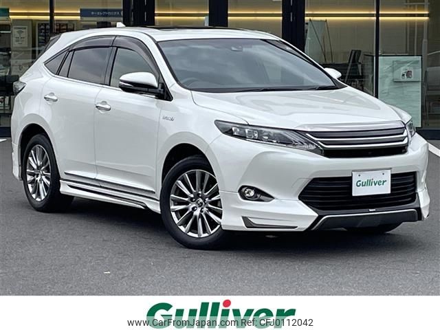 toyota harrier 2016 -TOYOTA--Harrier DAA-AVU65W--AVU65-0042856---TOYOTA--Harrier DAA-AVU65W--AVU65-0042856- image 1