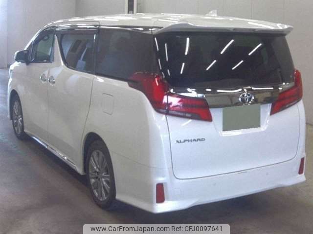 toyota alphard 2020 -TOYOTA 【熊谷 348ﾙ 25】--Alphard 3BA-AGH30W--AGH30-0338521---TOYOTA 【熊谷 348ﾙ 25】--Alphard 3BA-AGH30W--AGH30-0338521- image 2