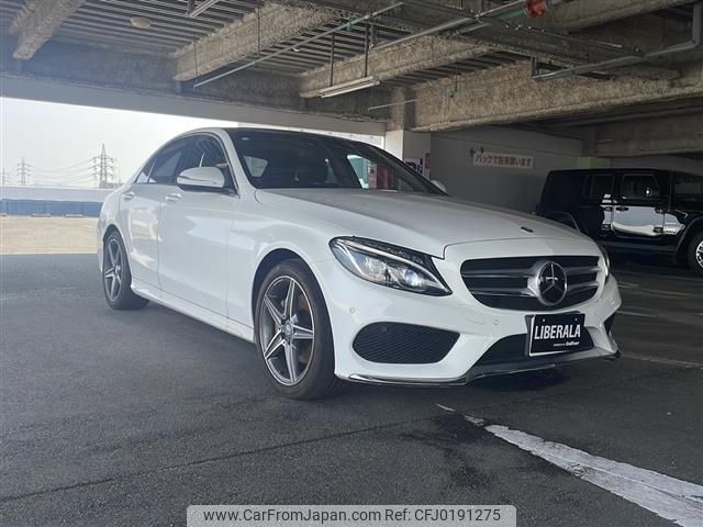 mercedes-benz c-class 2014 -MERCEDES-BENZ--Benz C Class RBA-205042--WDD2050422F086596---MERCEDES-BENZ--Benz C Class RBA-205042--WDD2050422F086596- image 1