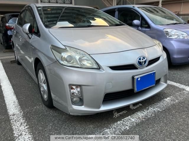 toyota prius 2010 -TOYOTA--Prius DAA-ZVW30--ZVW30-1152958---TOYOTA--Prius DAA-ZVW30--ZVW30-1152958- image 1