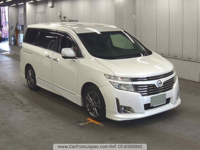 nissan elgrand 2013 quick_quick_DBA-PE52_PE52-040959 image 1