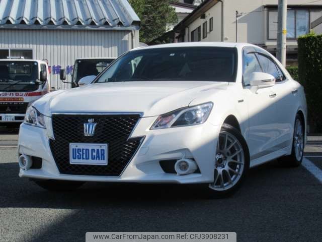 toyota crown 2013 -TOYOTA--Crown DAA-AWS210--AWS210-6043810---TOYOTA--Crown DAA-AWS210--AWS210-6043810- image 1