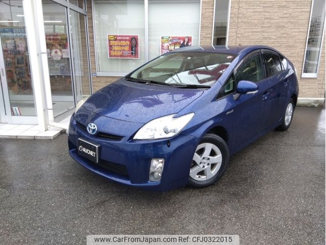 toyota prius 2010 -TOYOTA--Prius DAA-ZVW30--ZVW30-0202211---TOYOTA--Prius DAA-ZVW30--ZVW30-0202211- image 1