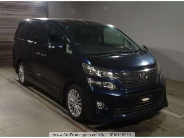 toyota vellfire 2012 -TOYOTA--Vellfire DBA-ANH25W--ANH25W-8039529---TOYOTA--Vellfire DBA-ANH25W--ANH25W-8039529- image 1