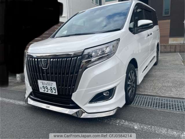 toyota esquire 2020 -TOYOTA 【富士山 503ﾉ9989】--Esquire DBA-ZRR80G--ZRR80-0595458---TOYOTA 【富士山 503ﾉ9989】--Esquire DBA-ZRR80G--ZRR80-0595458- image 1