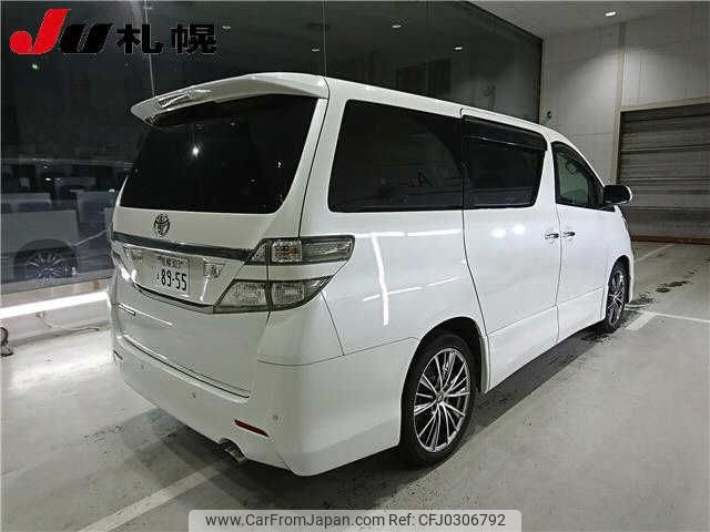 toyota vellfire 2009 -TOYOTA 【札幌 303ﾏ8955】--Vellfire ANH25W-8006727---TOYOTA 【札幌 303ﾏ8955】--Vellfire ANH25W-8006727- image 2