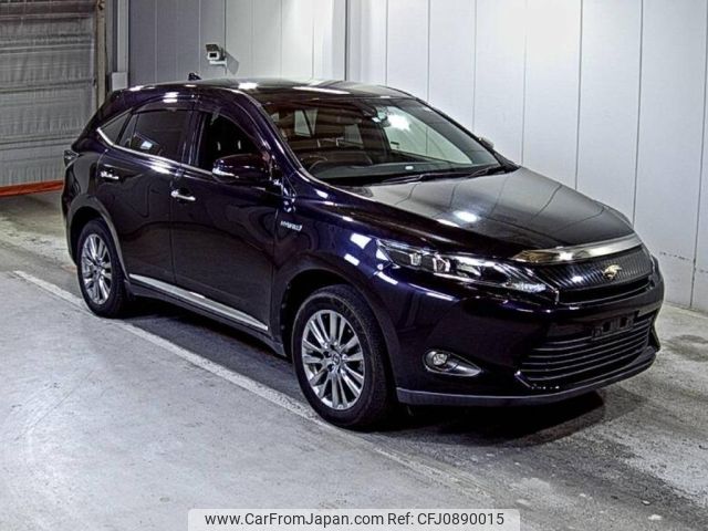 toyota harrier 2015 -TOYOTA--Harrier AVU65W-0034300---TOYOTA--Harrier AVU65W-0034300- image 1