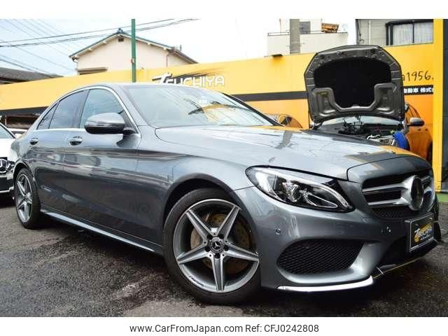 mercedes-benz c-class 2017 quick_quick_DBA-205040C_WDD2050402R334167 image 1