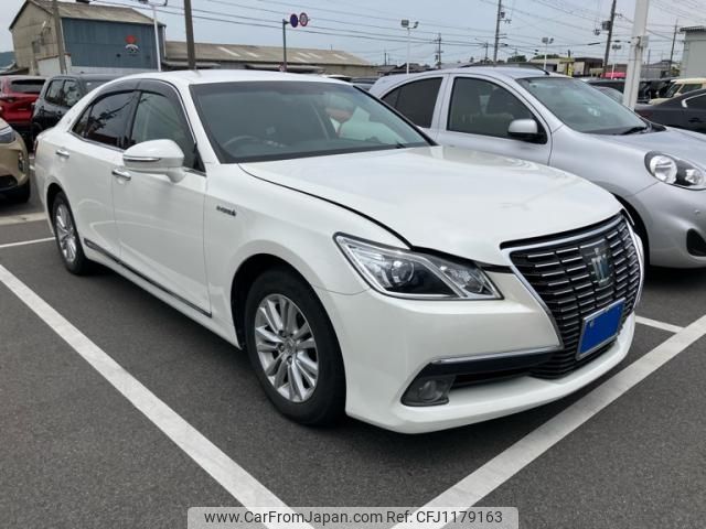 toyota crown 2013 -TOYOTA--Crown DAA-AWS210--AWS210-6011410---TOYOTA--Crown DAA-AWS210--AWS210-6011410- image 2